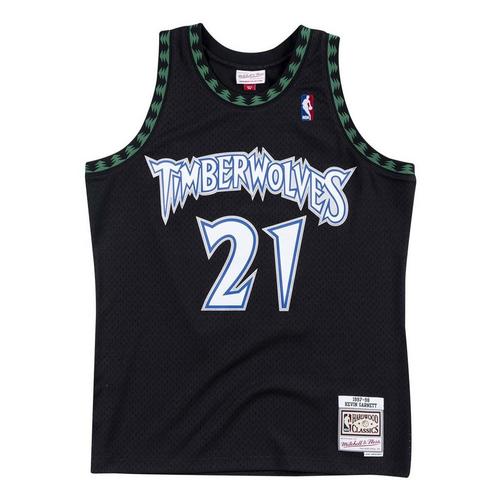 Mitchell and Ness Minnesota Timberwolves Kevin Garnett #21 Swingman Jersey - Primary Image
