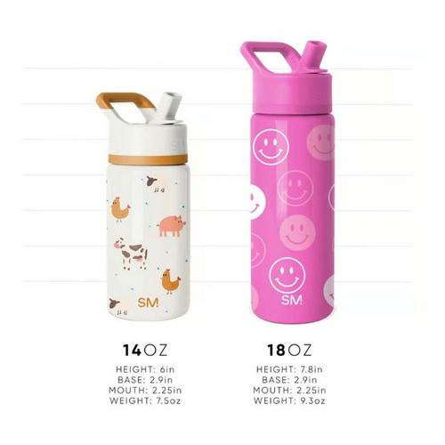 Kids' Simple Modern 14oz Summit Water Bottle with Straw Lid - Primary Image