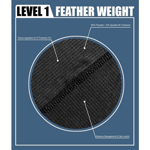 Men's Colosseum 1.0 Featherweight Long Sleeve Base Layer - Primary Image