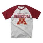 Wes and Willy Kids' Minnesota Golden Gophers Raglan Simba T-Shirt - Thumbnail 1 of 2
