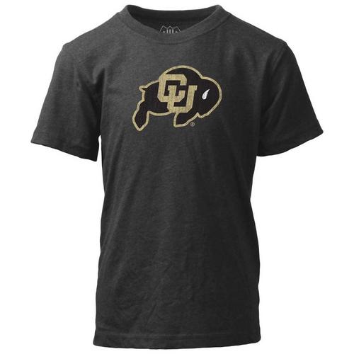 Wes and Willy Kids' Colorado Buffaloes Basic Logo T-Shirt - Primary Image