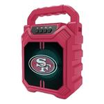 Prime Brands Group San Francisco 49ers XL Shockbox Wireless Bluetooth Speaker - Thumbnail 2 of 3