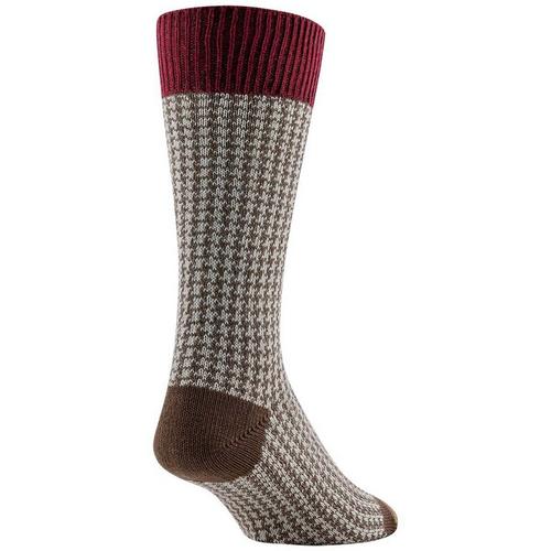 Men's Gold Toe Hosiery Groovy Plaid 3 Pack Crew Socks - Primary Image