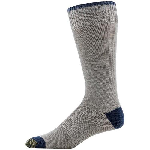 Men's Gold Toe Hosiery Groovy Plaid 3 Pack Crew Socks - Primary Image