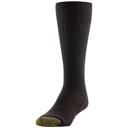 Men's Gold Toe Hosiery True Rib Cushion 3 Pack Crew Socks - Primary Image