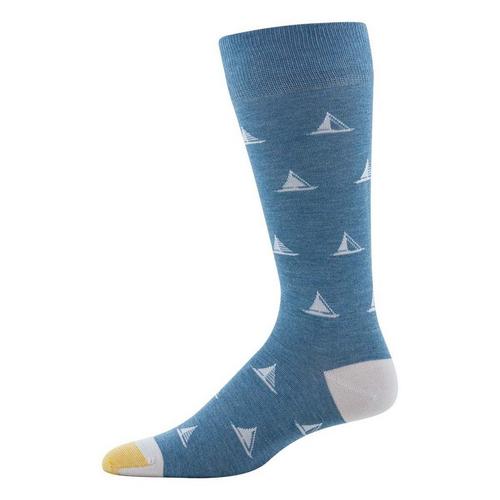 Men's Gold Toe Hosiery Seaside Shapes 3 Pack Crew Socks - Primary Image