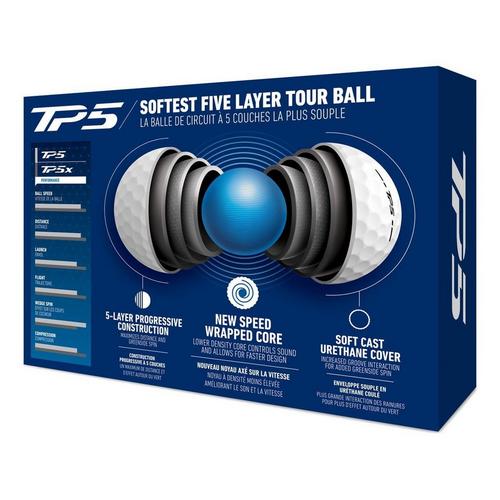 TaylorMade 2024 TP5 Golf Balls - Primary Image