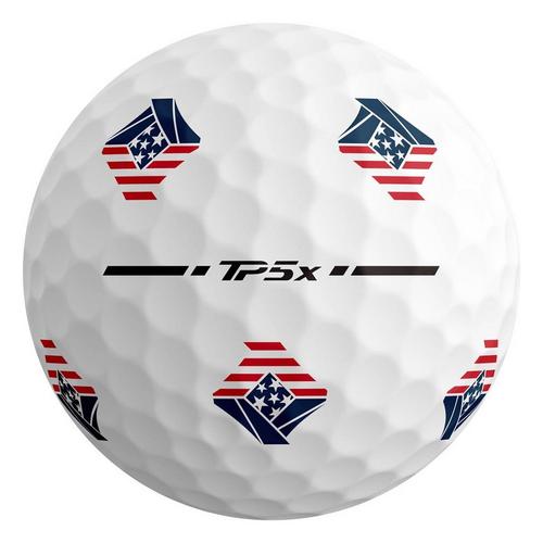 TaylorMade TP5x Pix USA Golf Balls - Primary Image