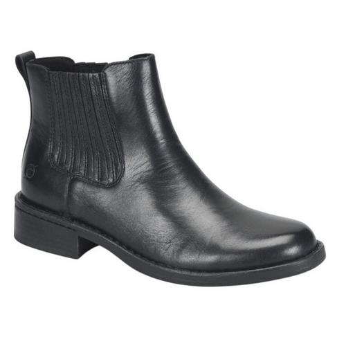 Born Women's Cici Slip On Booties - Black