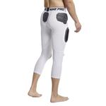 Men's Nike Pro HyperStrong Padded 3/4 Football Tights - Thumbnail 1 of 3