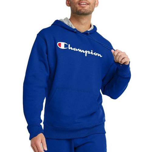 Men's Champion GRX Powerblend Script Logo Hoodie - Primary Image