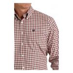 Men's Cinch Long Sleeve Plaid Button-Down - Thumbnail 3 of 3