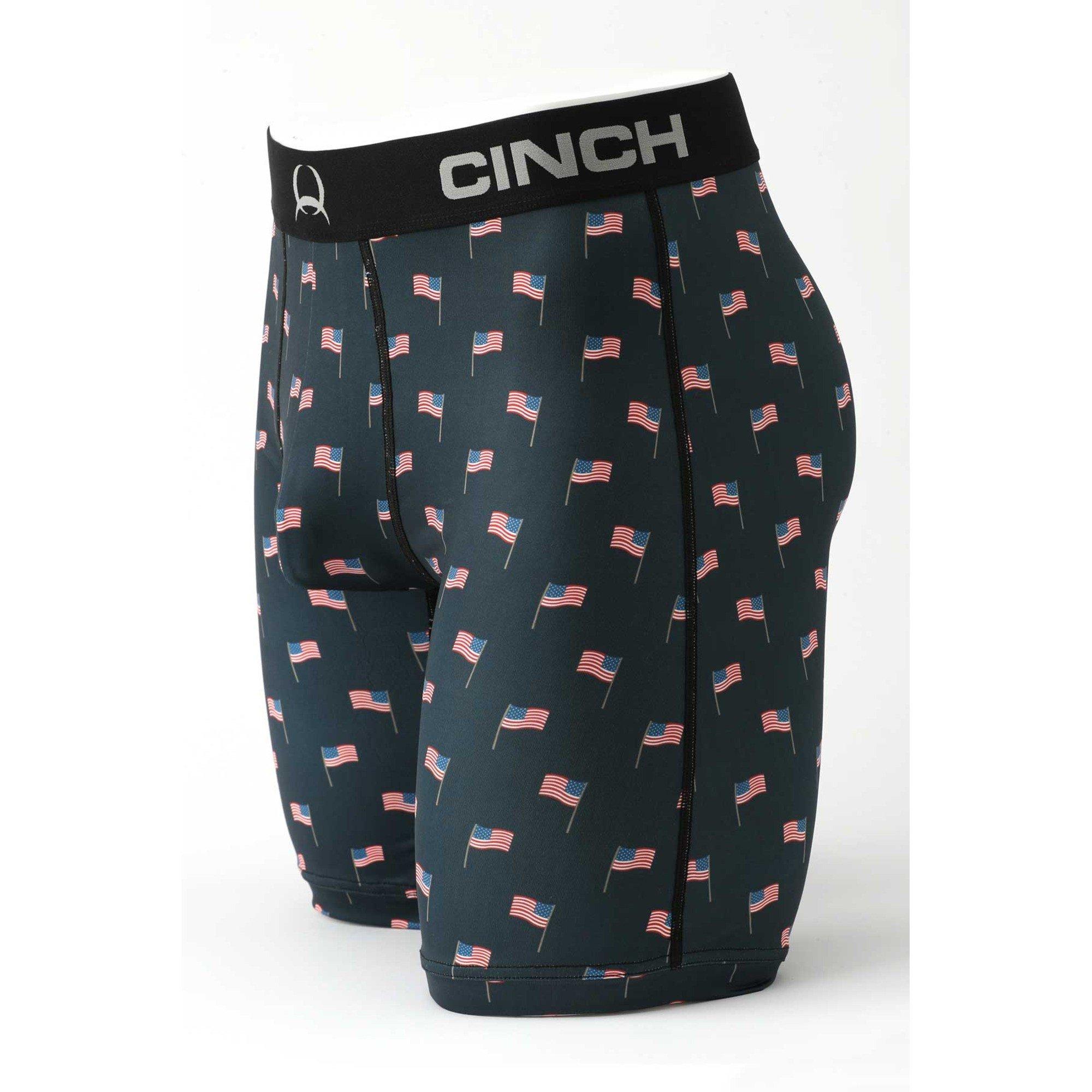 Men's Cinch Ol'Glory Boxer Brief Boxer Briefs