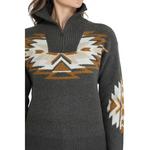 Women's Cinch Aztec 1/4 Zip Sweater - Thumbnail 3 of 3