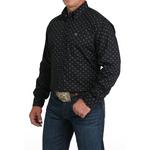 Men's Cinch Classic Fit Elk Print Western Long Sleeve Button Up Shirt - Thumbnail 3 of 4