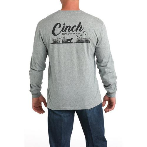 Men's Cinch Hunting Dog Long Sleeve T-Shirt - Primary Image