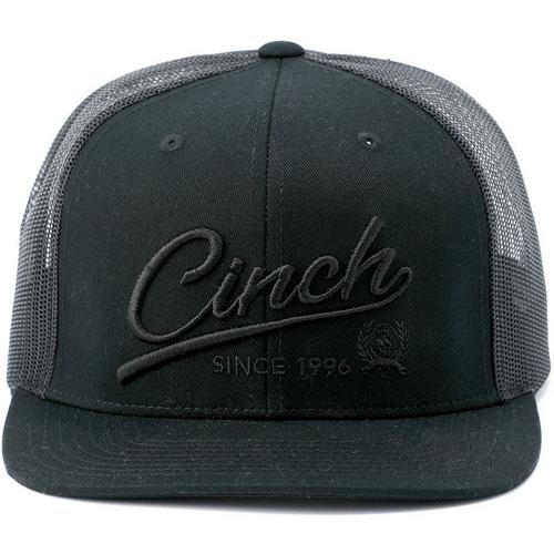 Cinch Blackout Logo Trucker Snapback Hat - Primary Image