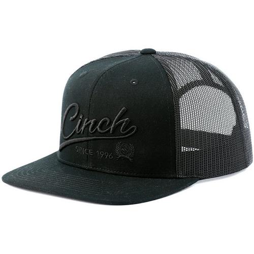 Cinch Blackout Logo Trucker Snapback Hat - Primary Image