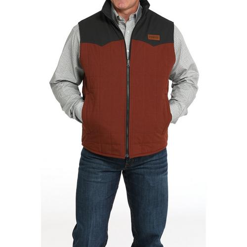 Men's Cinch Reversible Canvas Quilted Vest - Primary Image