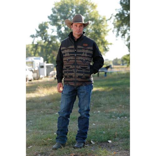 Men's Cinch Reversible Canvas Quilted Vest - Primary Image