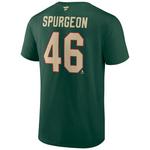 Fanatics Minnesota Wild Jared Spurgeon Name & Number T-Shirt - Thumbnail 1 of 2