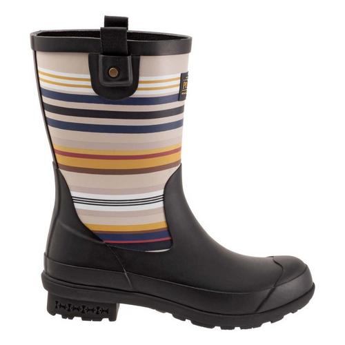 Women's Pendleton Bridger Stripe Mid Rain Boots - Primary Image