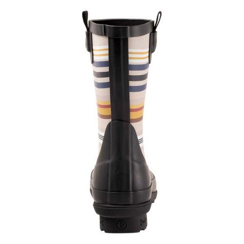 Women's Pendleton Bridger Stripe Mid Rain Boots - Primary Image