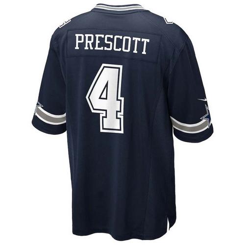 Nike Kids' Dallas Cowboys Dak Prescott #4 Game Jersey - Primary Image