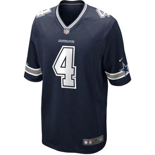 Nike Kids' Dallas Cowboys Dak Prescott #4 Game Jersey - Primary Image