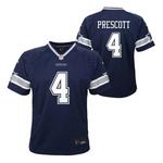 Nike Toddler Dallas Cowboys Dak Prescott #4 Game Jersey - Thumbnail 1 of 3