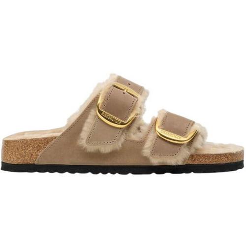 Women's BIRKENSTOCK Arizona Big Buckle Shearling Slippers - Primary Image