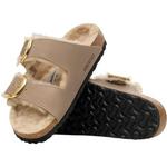 Women's BIRKENSTOCK Arizona Big Buckle Shearling Slippers - Thumbnail 4 of 6