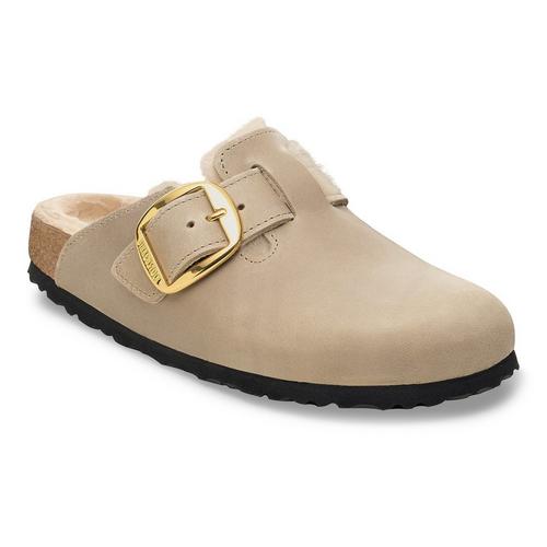 BIRKENSTOCK Boston Big Buckle Shearling Clogs - Primary Image