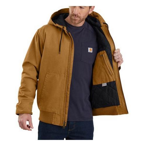 Men's Carhartt Washed Duck Insulated Active Jacket - Primary Image