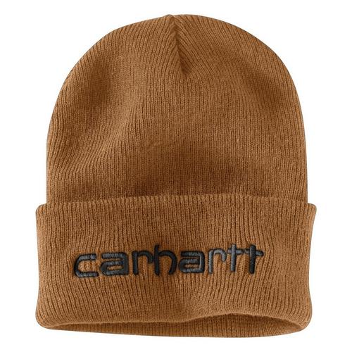 Carhartt Knit Insulated Logo Graphic Cuffed Beanie - Primary Image