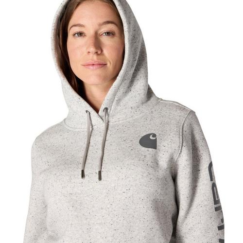 Women's Carhartt Plus Size Clarksburg Graphic Sleeve Hoodie