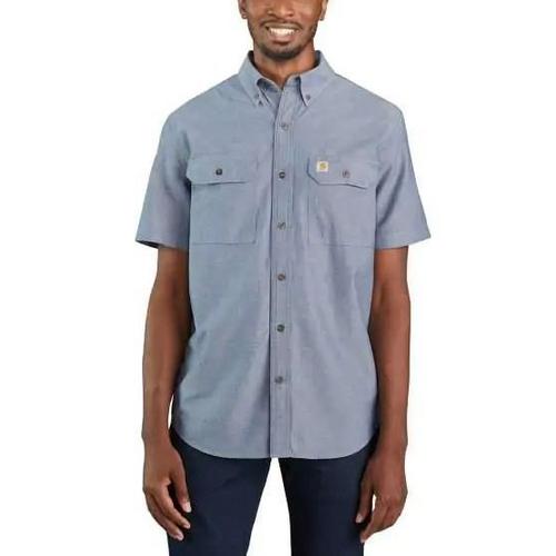 Men's Carhartt Loose Fit Midweight Chambray Button Up Shirt - Primary Image