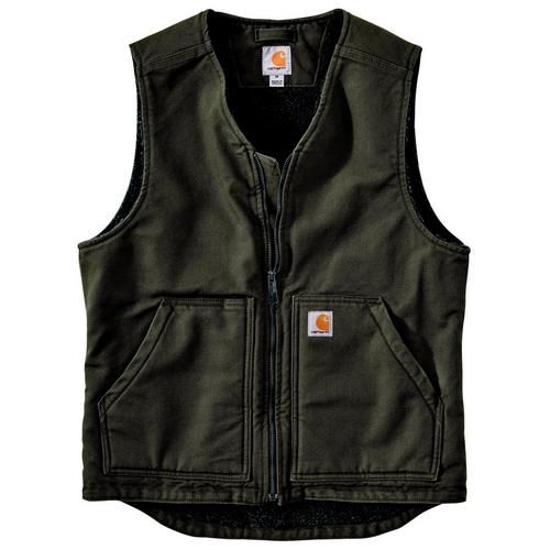 Men's Carhartt Relaxed Fit Sherpa-Lined Vest - Primary Image