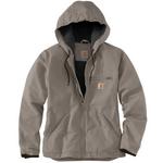 Women's Carhartt Washed Duck Lined Hooded Canvas Jacket - Thumbnail 2 of 2