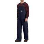 Men's Carhartt Loose Fit Firm Duck Insulated Bib Overall - Thumbnail 1 of 3