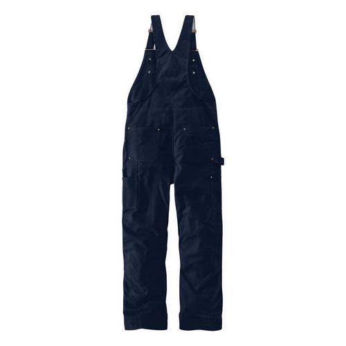 Men's Carhartt Loose Fit Firm Duck Insulated Bib Overall - Primary Image