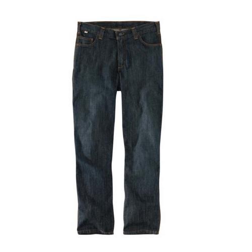 Men's Carhartt Fire Resistant Force Denim Jeans Relaxed Fit Straight Jeans - Primary Image