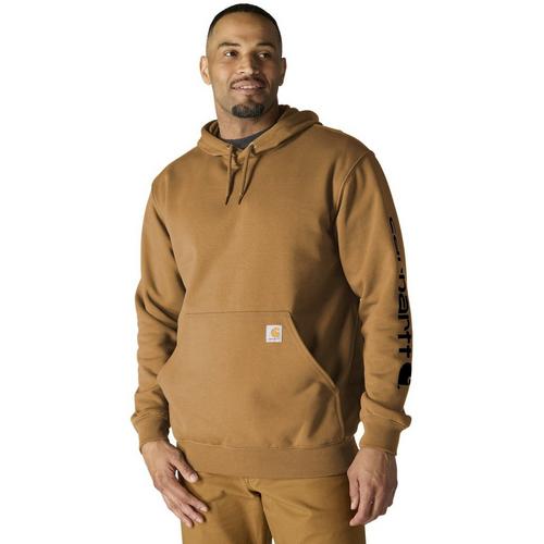 Men's Carhartt Loose Fit Midweight Logo Sleeve Graphic Hoodie