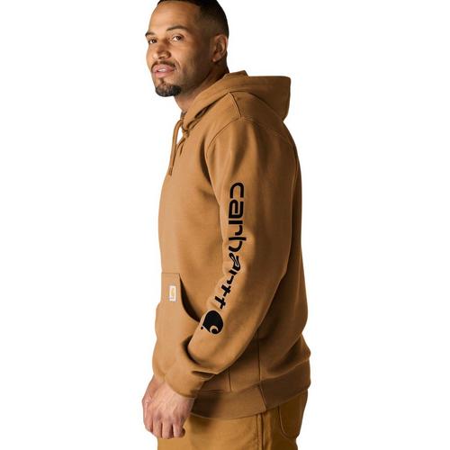 Men's Carhartt Loose Fit Midweight Logo Sleeve Graphic Hoodie