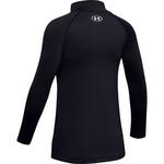 Girls' Under Armour ColdGear Long Sleeve Mock Neck T-Shirt - Thumbnail 2 of 4
