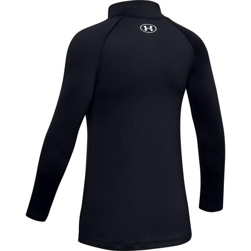 Girls' Under Armour ColdGear Long Sleeve Mock Neck T-Shirt - Primary Image