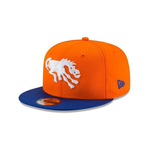 New Era Denver Broncos Basic Retro Logo 9Fifty Hat Snapback Hat - Primary Image