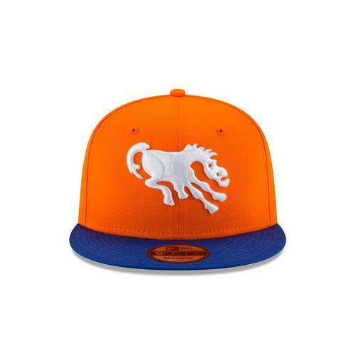 New Era Denver Broncos Basic Retro Logo 9Fifty Hat Snapback Hat - Primary Image