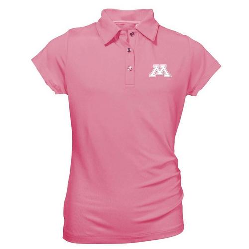 Garb Girls' Minnesota Golden Gophers Brighton Polo - Primary Image
