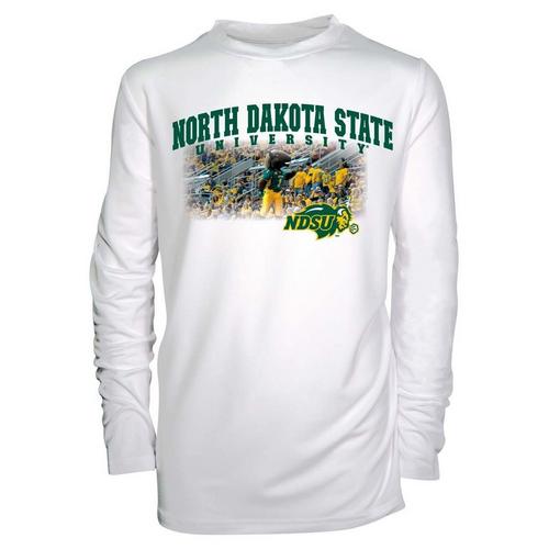 Garb Kids' North Dakota State Bison Jessie Stadium Long Sleeve T-Shirt - Primary Image